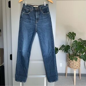 Levi’s 70s high slim straight jeans